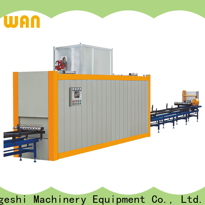 Wangeshi transferring machine for sale for transfering wood grain on surface of aluminum