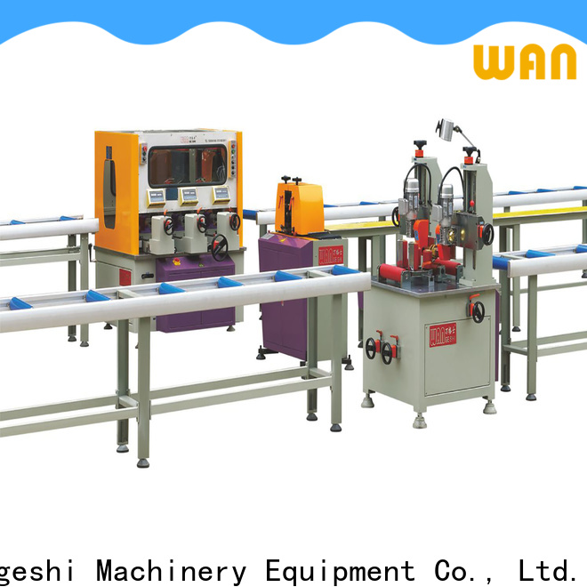 Wangeshi Quality thermal break assembly machine factory for making thermal break profile