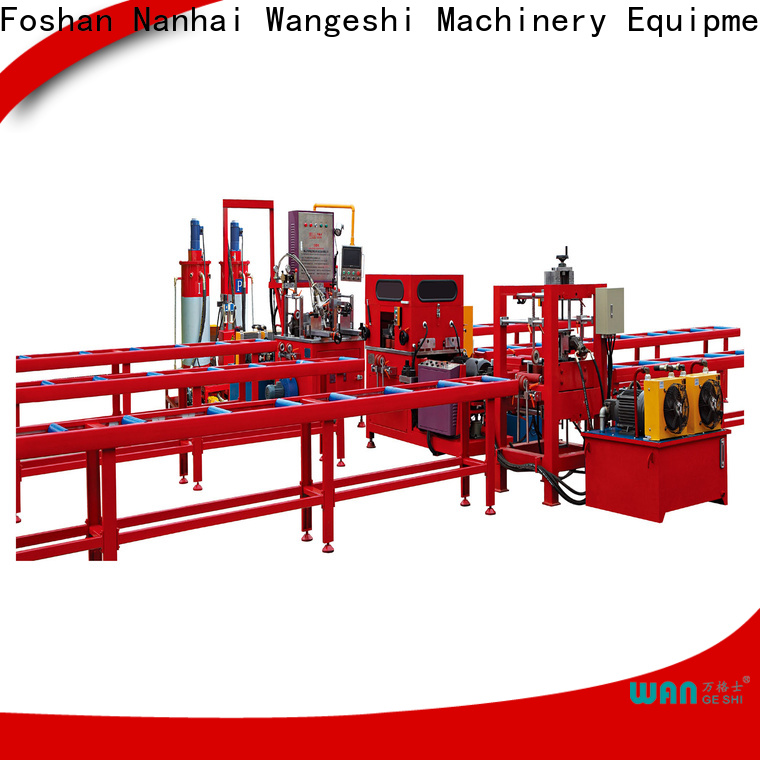 Wangeshi Custom aluminium injection moulding machine price for alumium profile processing