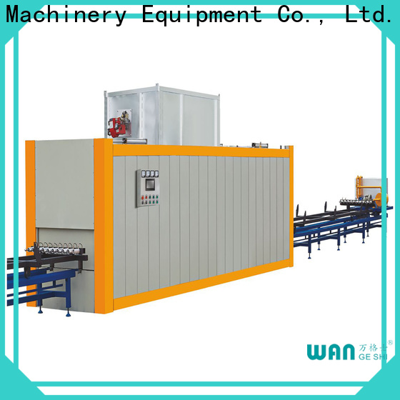 Wangeshi Durable transferring machine factory price for transfering wood grain on surface of aluminum