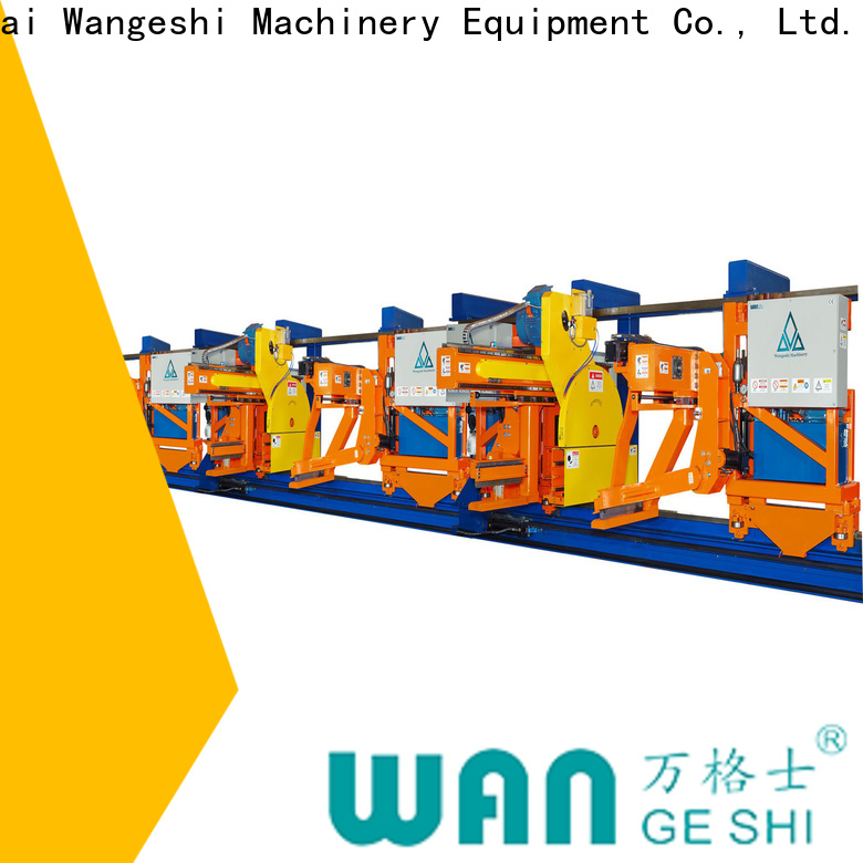 Wangeshi Best aluminium extrusion equipment manufacturers for pulling and sawing aluminum profiles