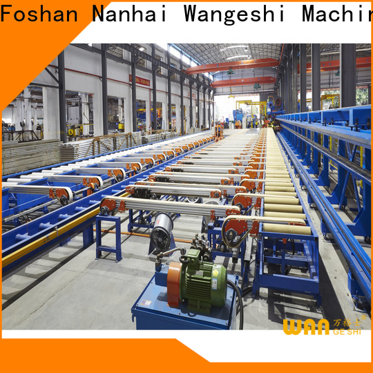 Wangeshi aluminium extrusion machines for aluminum profile