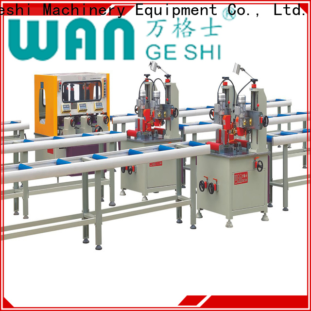 Wangeshi Latest aluminium profile machine company for producing heat barrier profile