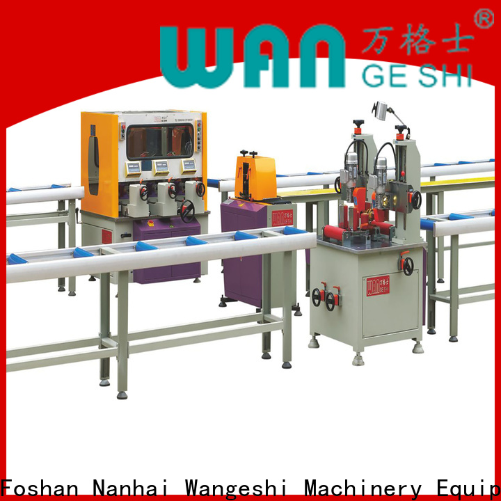 Wangeshi aluminium profile machine manufacturers for producing heat barrier profile