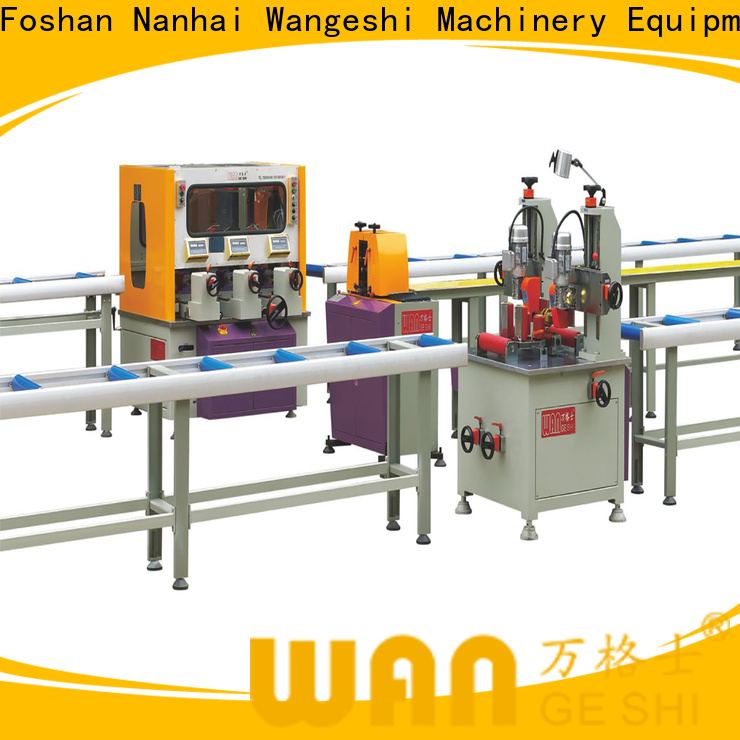 Wangeshi New aluminium profile machine suppliers for making thermal break profile
