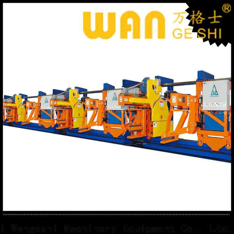 Wangeshi Custom aluminum extrusion equipment factory price for traction aluminum profiles moving