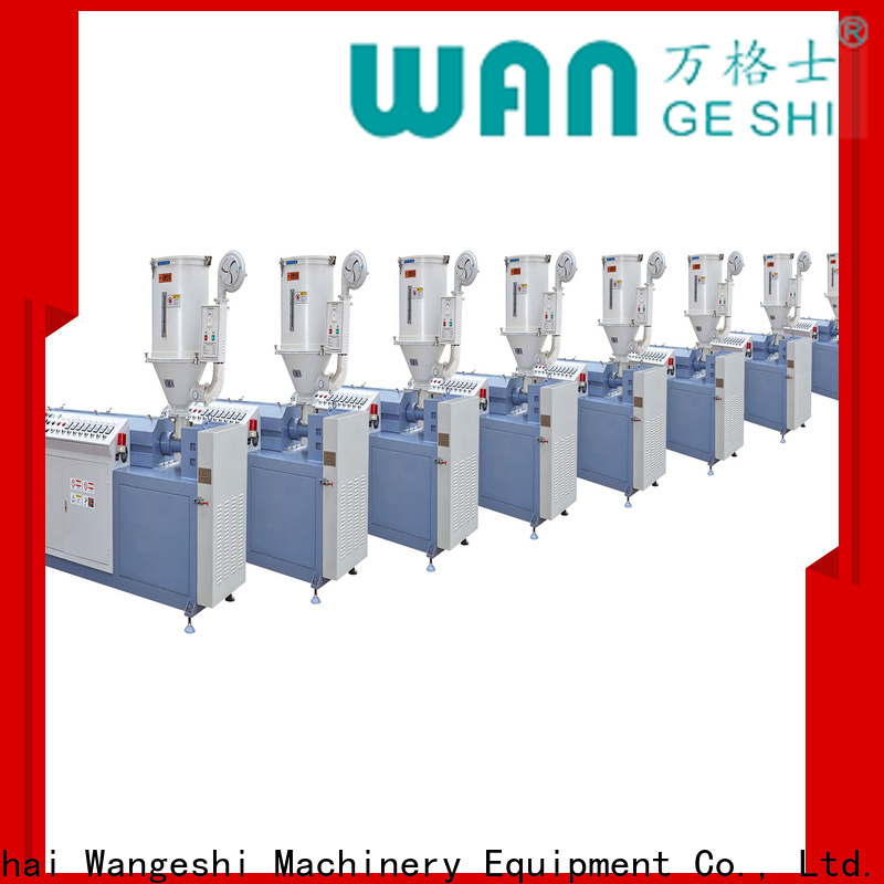 Wangeshi extrusion production line supply for PA66 nylong strip production
