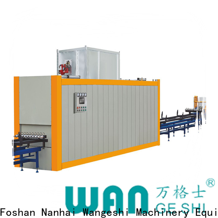 Wangeshi aluminum profile machine factory price for transfering wood grain on surface of aluminum