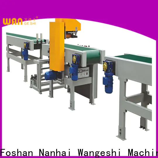 Wangeshi wrap packing machine cost for packing profile
