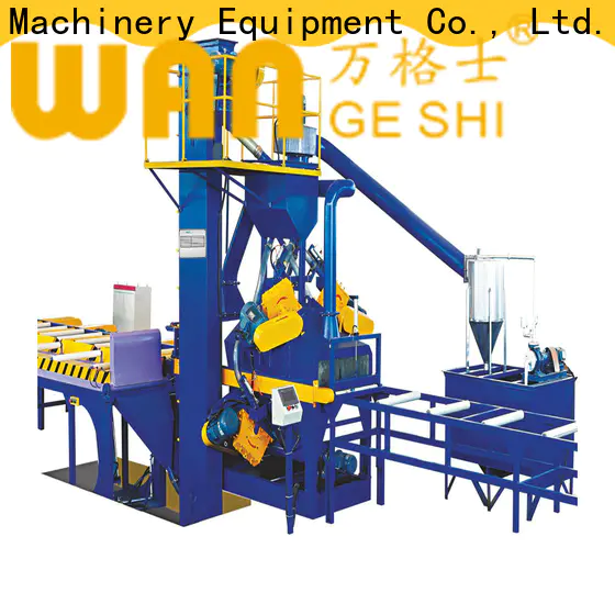 Wangeshi sand blasting machine price for surface finishing