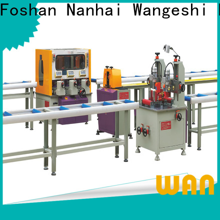 Wangeshi thermal break assembly machine suppliers for making thermal break profile