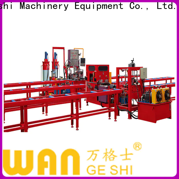 Wangeshi Latest knurling machine company for alumium profile processing