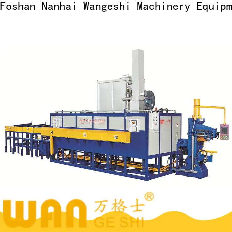 Wangeshi New aluminium extrusion equipment manufacturers for aluminum billet heating