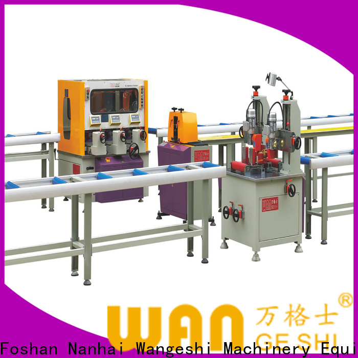Wangeshi aluminium profile machine factory price for producing heat barrier profile
