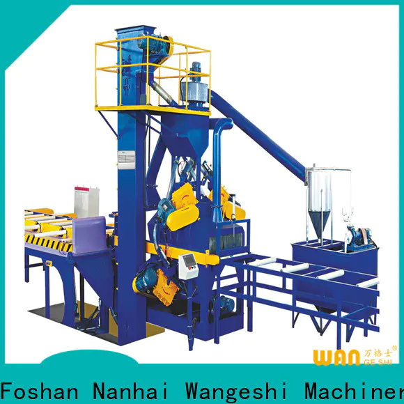 Wangeshi industrial sand blasting machine price for surface finishing