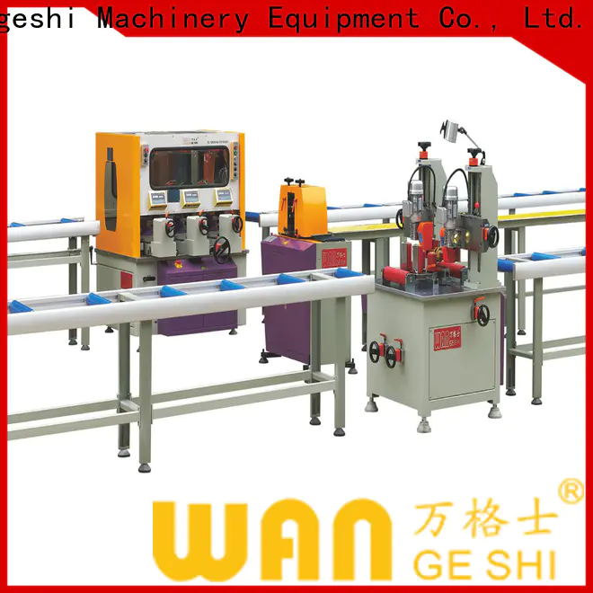 Wangeshi Custom thermal break assembly machine cost for making thermal break profile