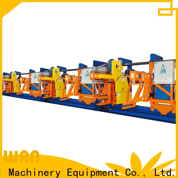 Wangeshi extrusion equipment manufacturers for sale for pulling and sawing aluminum profiles