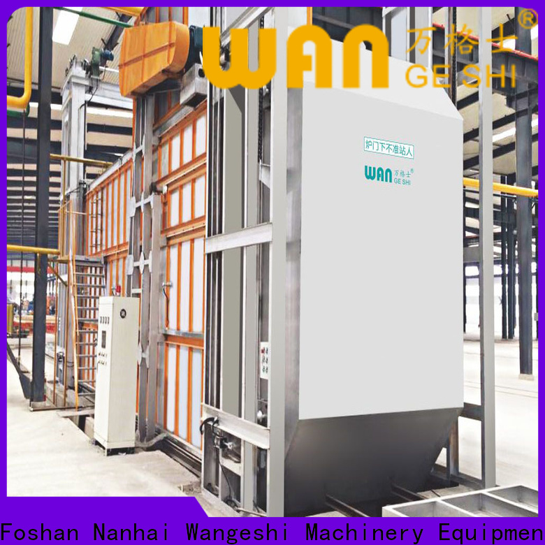 Quality aluminum aging furnace supply for aging heat treatment