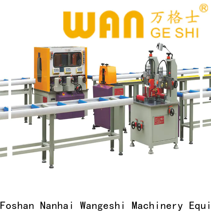 Wangeshi thermal break assembly machine factory price for making thermal break profile