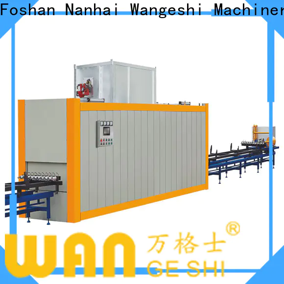 Wangeshi Top transferring machine cost for transfering wood grain on surface of aluminum