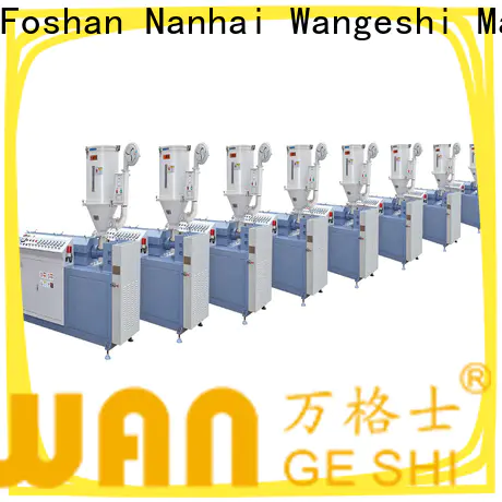 Wangeshi Top extrusion line price for making PA66 nylon strip