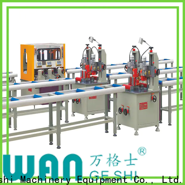 Wangeshi Latest aluminium profile machine price for making thermal break profile