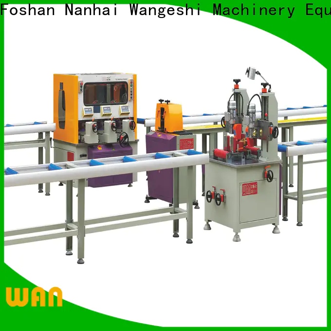 Wangeshi Custom thermal break assembly machine factory for producing heat barrier profile