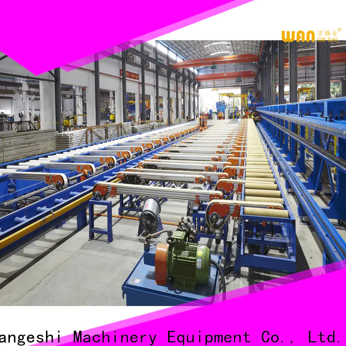 Wangeshi New aluminium extrusion machines suppliers for aluminum profile