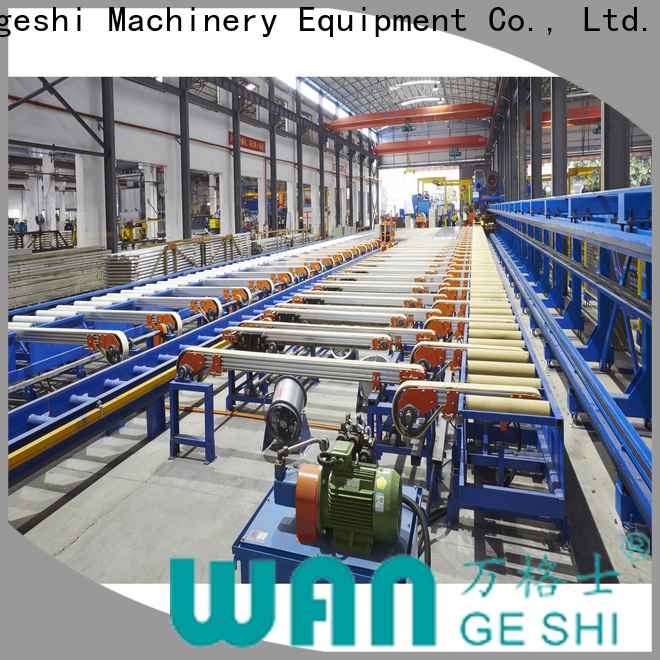 Wangeshi Top aluminium extrusion machines factory for aluminum profile handling