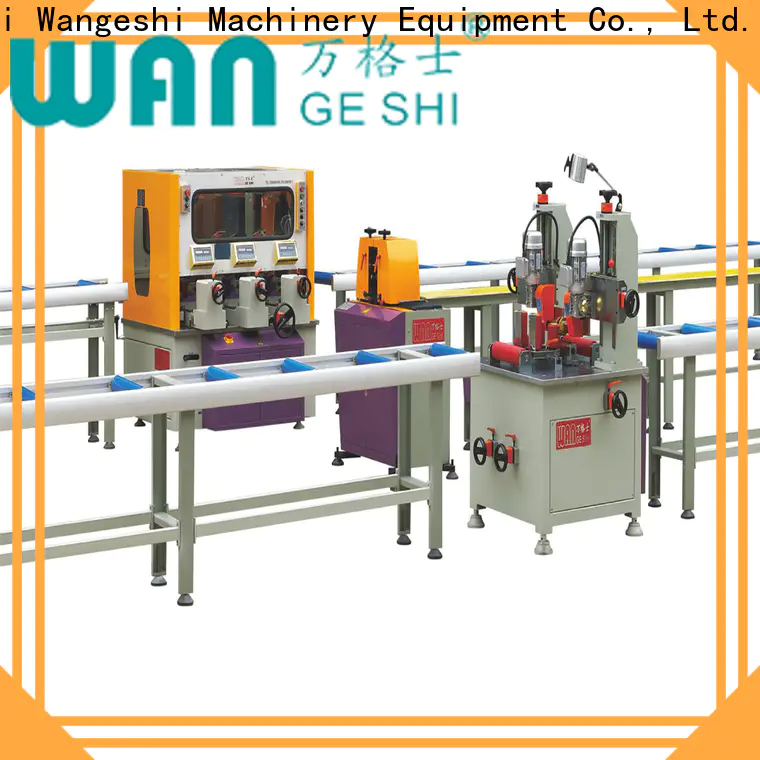 Wangeshi aluminium profile machine vendor for producing heat barrier profile