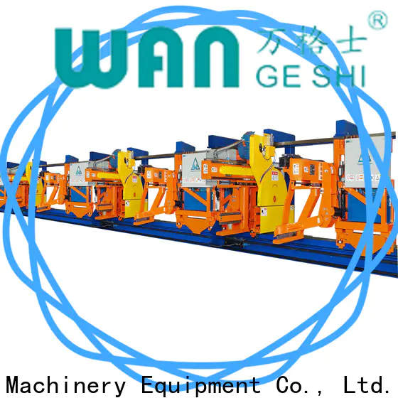 Wangeshi aluminum extrusion equipment vendor for pulling and sawing aluminum profiles