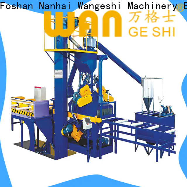Wangeshi sandblasting equipment factory price for surface finishing