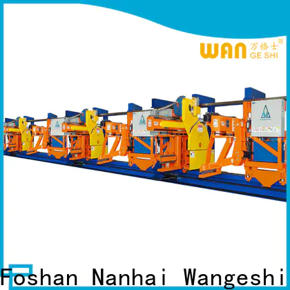 Top aluminum extrusion equipment factory price for pulling and sawing aluminum profiles