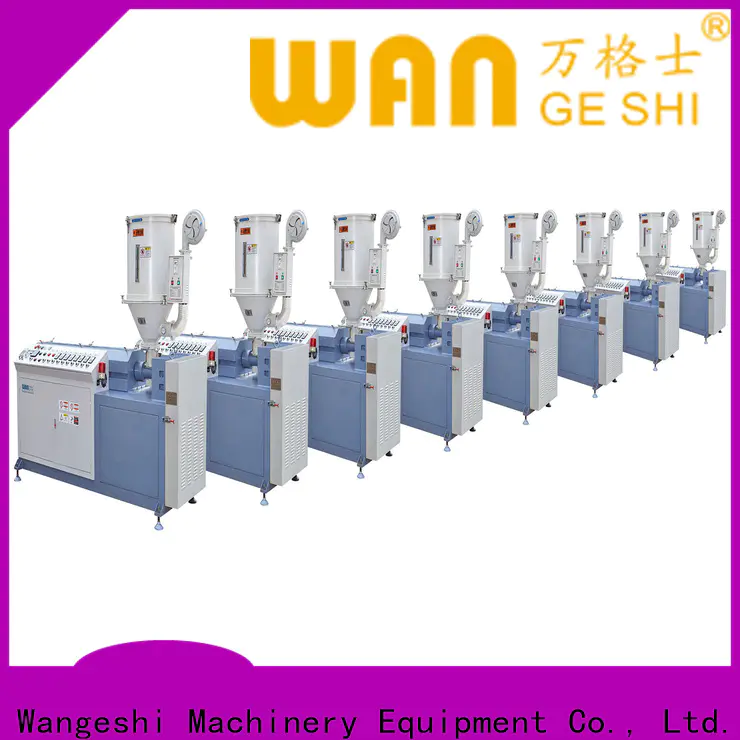 Wangeshi extrusion line vendor for making PA66 nylon strip