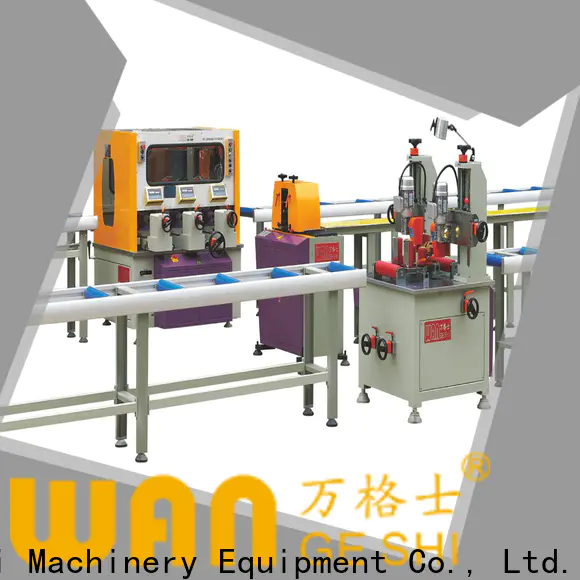 Wangeshi aluminium profile machine suppliers for making thermal break profile