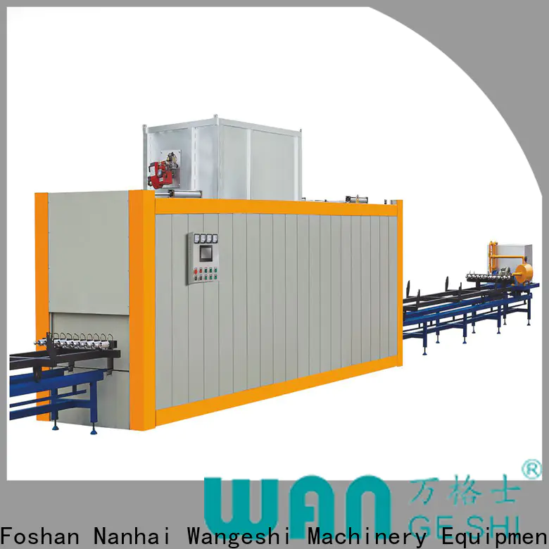 Wangeshi Custom aluminum profile machine factory price for transfering wood grain on surface of aluminum