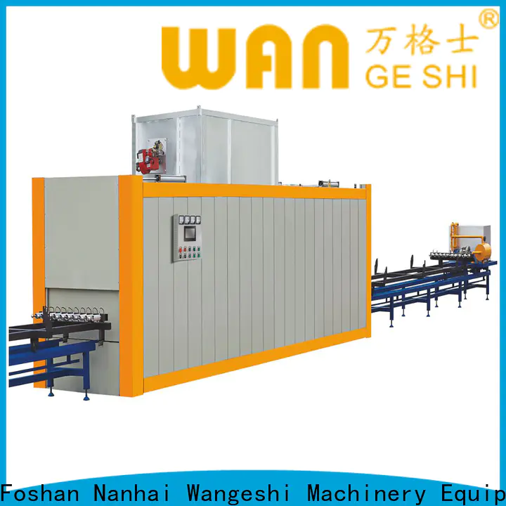 Wangeshi transferring machine price for decorating aluminum profile