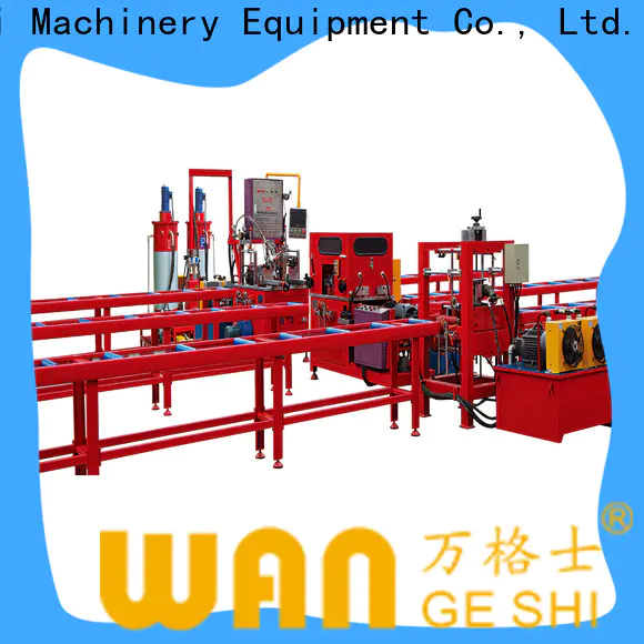 Wangeshi aluminium injection moulding machine suppliers for alumium profile processing
