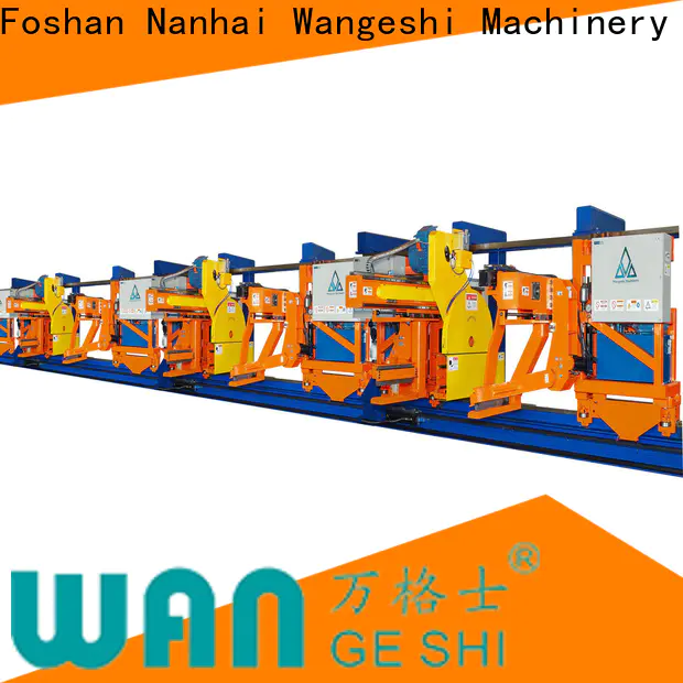 Wangeshi High-quality aluminium extrusion equipment manufacturers for pulling and sawing aluminum profiles