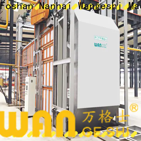Wangeshi aluminum aging furnace supply for high temperature thermal processes of aluminum
