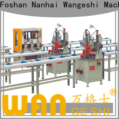 Wangeshi thermal break assembly machine company for producing heat barrier profile