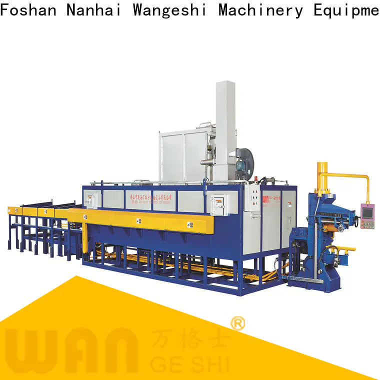 Wangeshi Top aluminium extrusion equipment for sale for for preheating individual aluminum billet