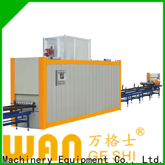 Custom transferring machine company for transfering wood grain on surface of aluminum