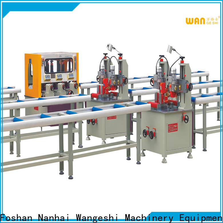 Wangeshi Durable thermal break assembly machine factory price for producing heat barrier profile