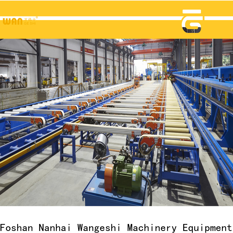 Wangeshi handling table manufacturers for aluminum profile handling