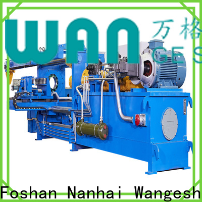 Wangeshi aluminum polishing machine factory price for cleaning aluminium billet