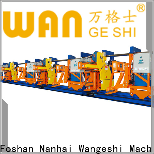 Wangeshi Custom extrusion equipment manufacturers for sale for traction aluminum profiles moving
