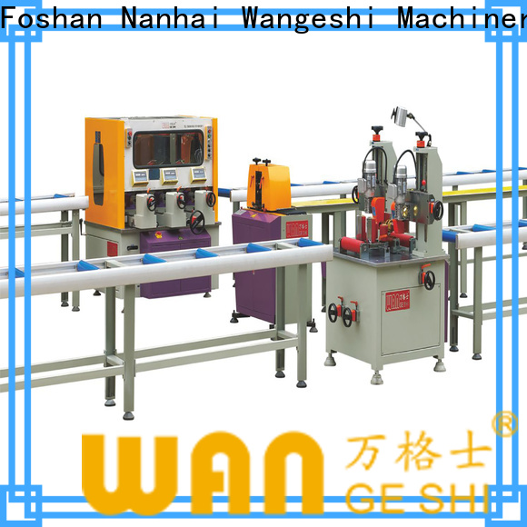 Wangeshi Latest aluminium profile machine supply for making thermal break profile