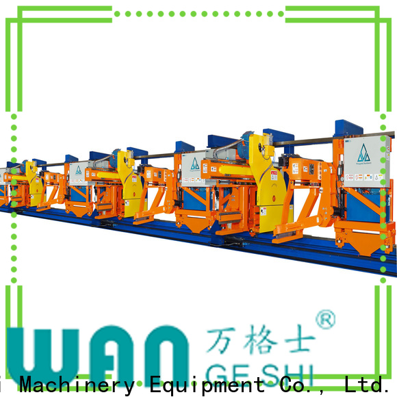 Wangeshi extrusion equipment manufacturers manufacturers for traction aluminum profiles moving
