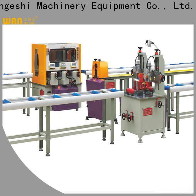 Wangeshi Top thermal break assembly machine for sale for making thermal break profile
